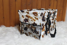 Load image into Gallery viewer, Cow Print Utility Tote