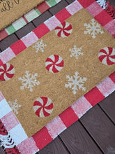 Load image into Gallery viewer, Christmas Door mat paint class Moes on Main 11/10