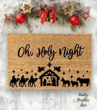 Load image into Gallery viewer, Christmas Door mat paint class Moes on Main 11/10