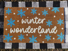 Load image into Gallery viewer, Christmas Door mat paint class Moes on Main 11/10