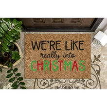 Load image into Gallery viewer, Christmas Door mat paint class Moes on Main 11/10