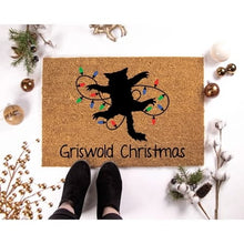 Load image into Gallery viewer, Christmas Door mat paint class Moes on Main 11/10
