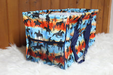 Load image into Gallery viewer, Riding Into The Sunset Utility Tote