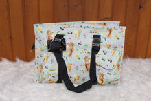 Load image into Gallery viewer, Moovelous Meadow Zippered Caddy Organizer Tote Bag