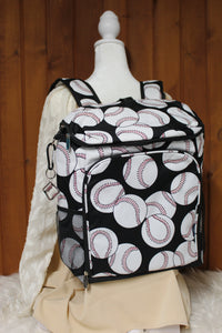 Baseballs Backpack Cooler