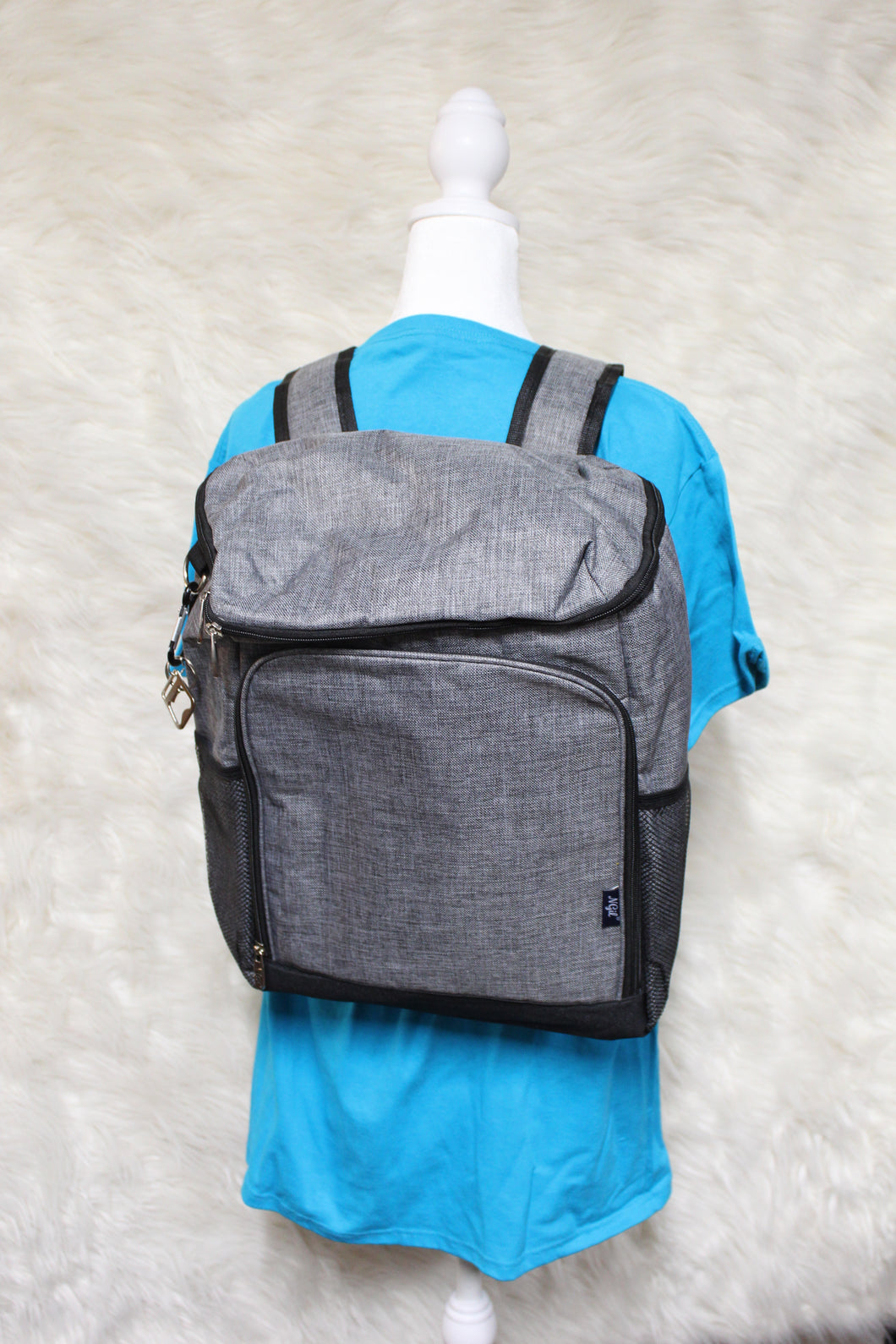 Gray Backpack Cooler