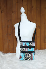 Load image into Gallery viewer, Leopard Aztec Crossbody